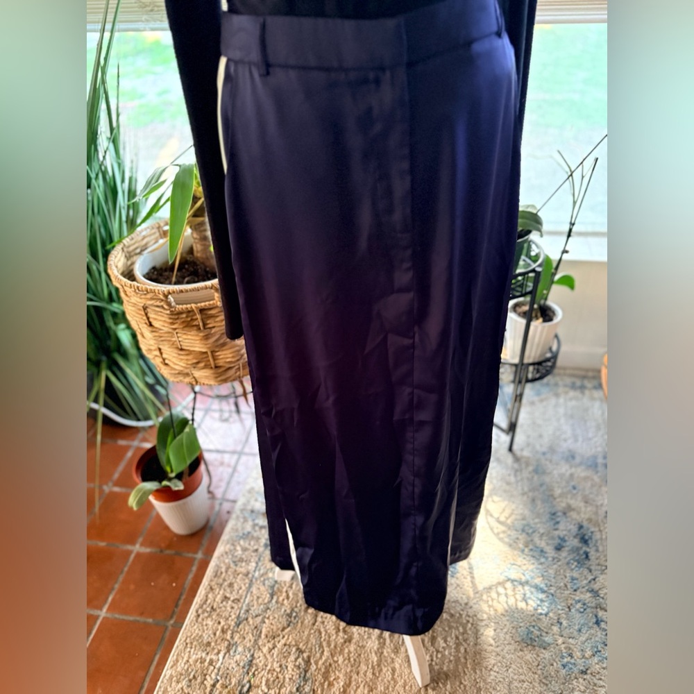 Navy Blue Women's Skirt from Anthropologie